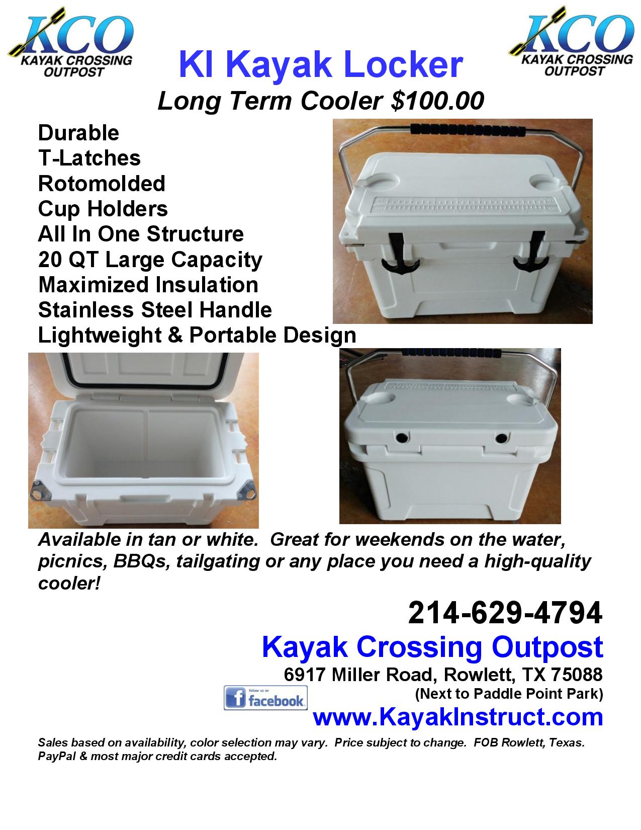 Flyer 2026 Kayak Locker